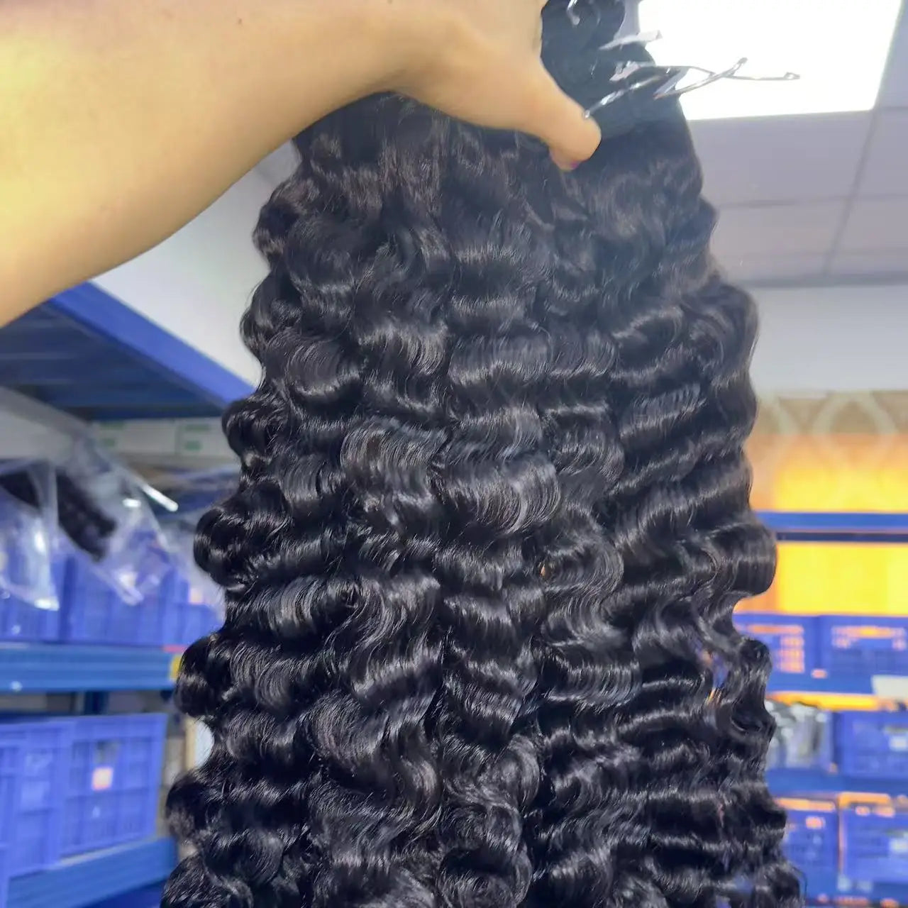 Wholesale Fast Shipping Vendor Burmese Curly Virgin Human Hair Vietnamese One Donor Raw Burmese Curly Hair Bundles