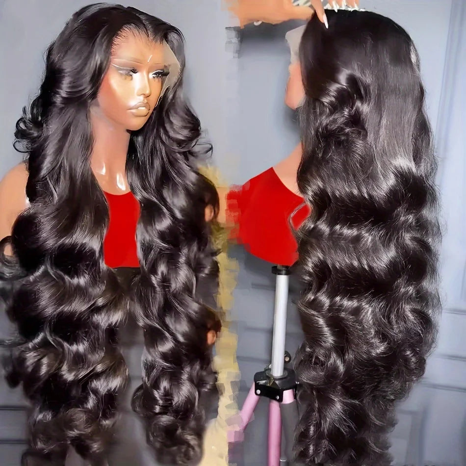 13x6 Transparent Loose Wave Brazilian Indian Virgin Human Hair Wig Lace Front Glueless Natural Wholesale Vendor for Black Women