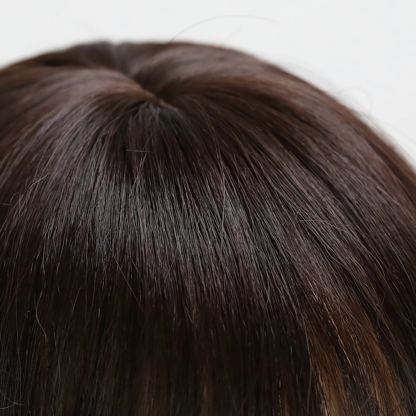 2025 Tea Black Color Synthetic Wigs with Bangs Long Natural Wavy Hair Wig for Women Daily Use Cosplay Party Heat ResistantSM7235