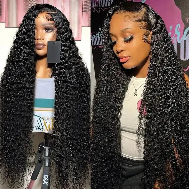 Wholesale 13x6 HD Lace Frontal Glueless Extensions Long Straight Body Wave Black Women's Wear Go Hair Wigs Made Raw Deep Wave