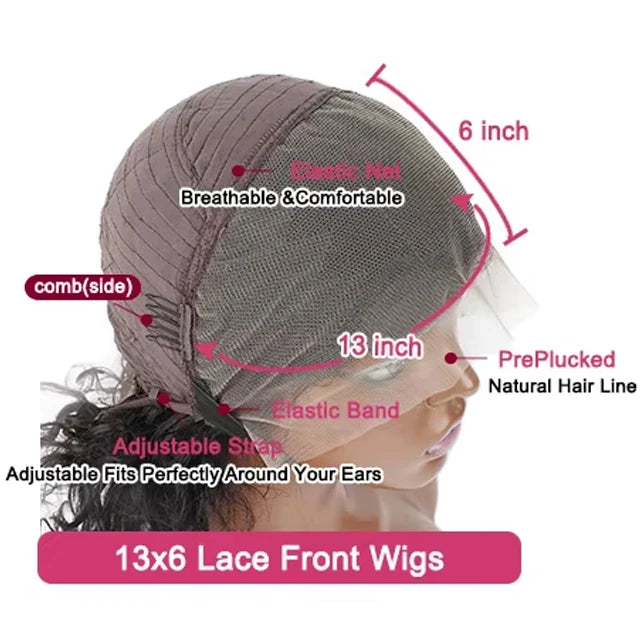 Wholesale 13x6 HD Lace Frontal Glueless Extensions Long Straight Body Wave Black Women's Wear Go Hair Wigs Made Raw Deep Wave