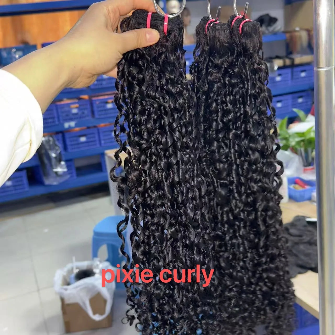 Cuticle Aligned Human Hair Natural Weave Single Donor Raw Hair Vendor Wholesale 100% Unprocessed Burmese Curly Hair Bundles