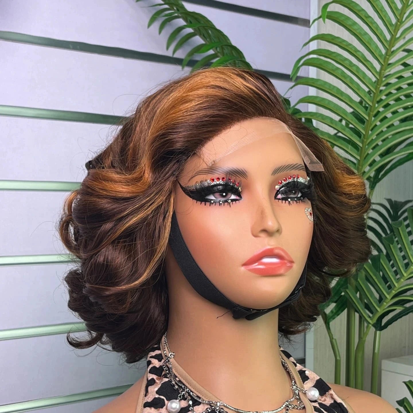 Wholesale Super Double Drawn Fumi Egg Curly Loose Wave 5*5 Glueless Wigs Human Hair Wig for Women