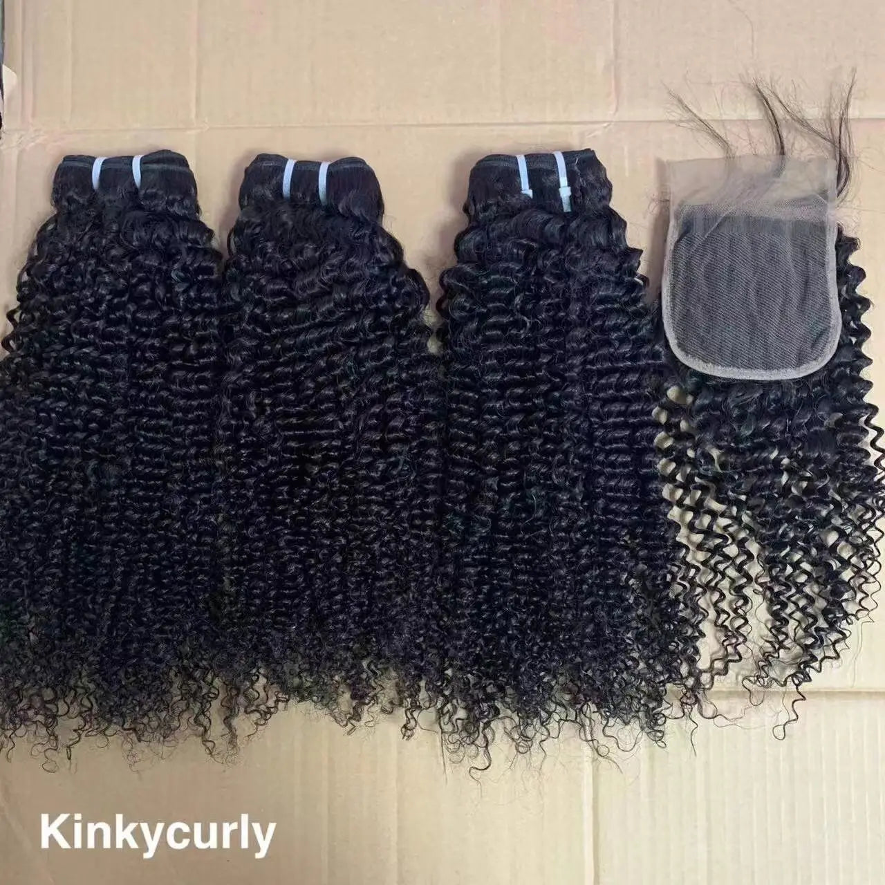 Premium Burmese Curly Virgin Remy Hair Extensions - 100% Natural Black Human Hair Bundles