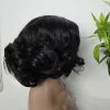 Wholesale Super Double Drawn Fumi Egg Curly Loose Wave 5*5 Glueless Wigs Human Hair Wig for Women