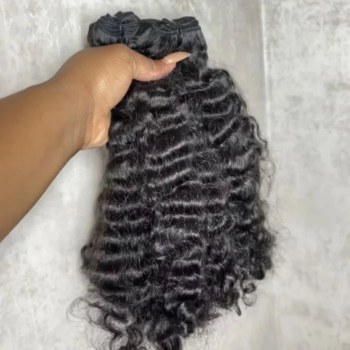 Wholesale Burmese Raw Kinky Curly Hair Weave Bundles 100% Raw Virgin Hair Loose Deep Water Wave Human Hair Bundles