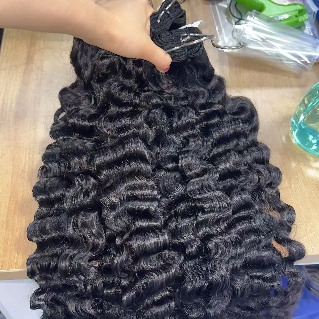 Wholesale Indian Body Wave Human Hair Extensions Raw Bundles Cuticle Aligned