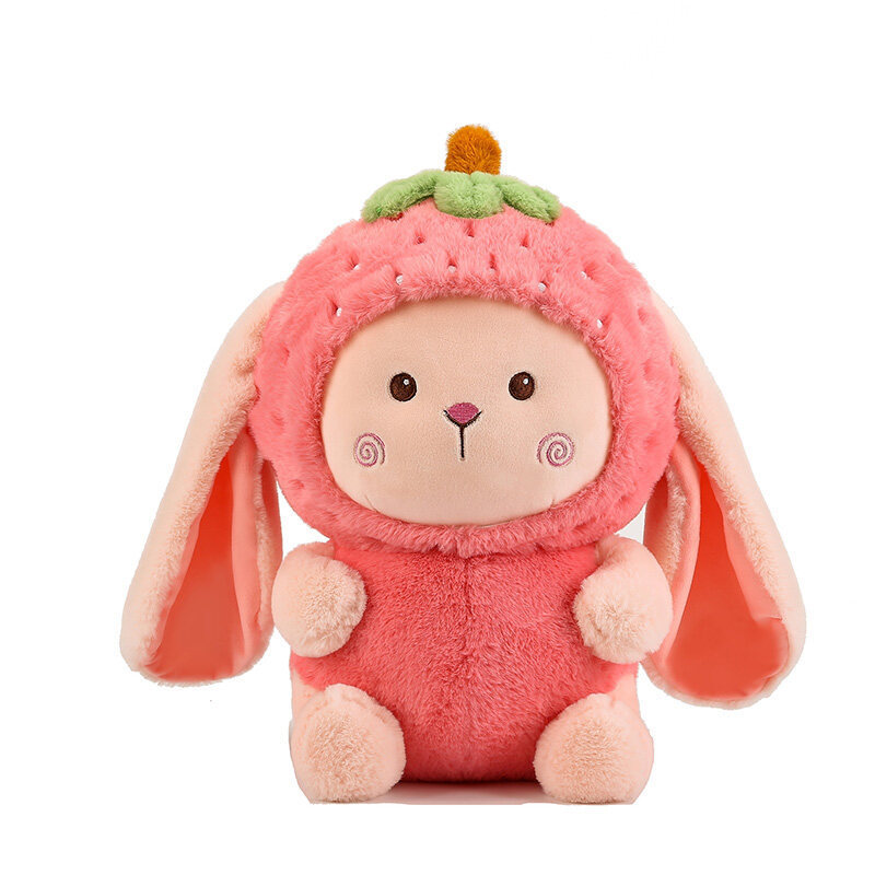 Cute And Adorable Fruit Rabbit Doll Cartoon Plush Toy