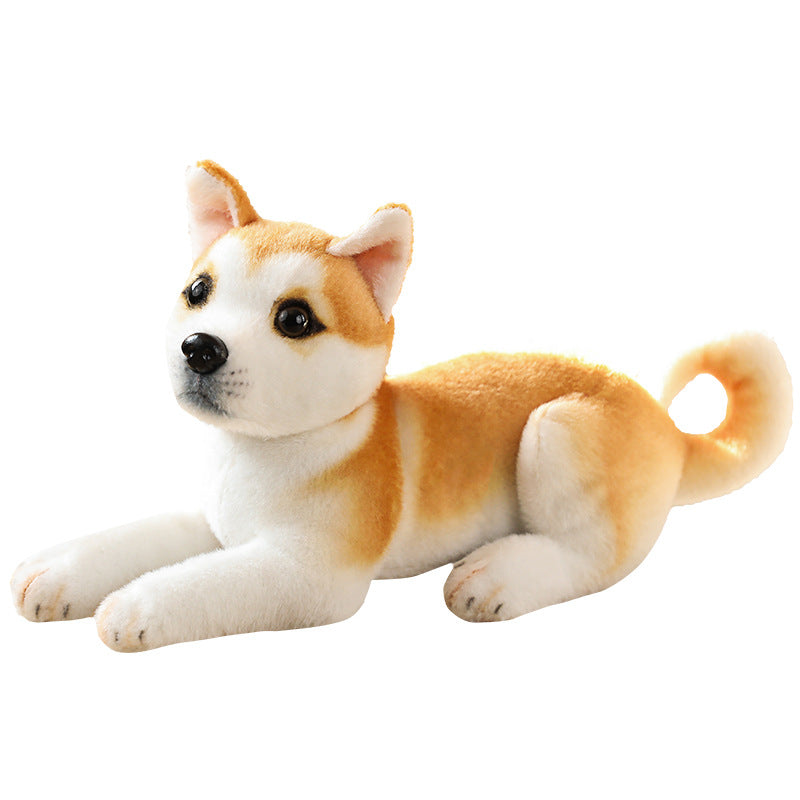 Simulation Puppy Doll Husky Spotty Dog Plush Children's Day Gift