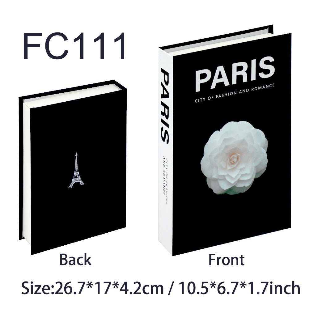 Fashion Simple Style Prop Books Fake Book Magazine Ornaments