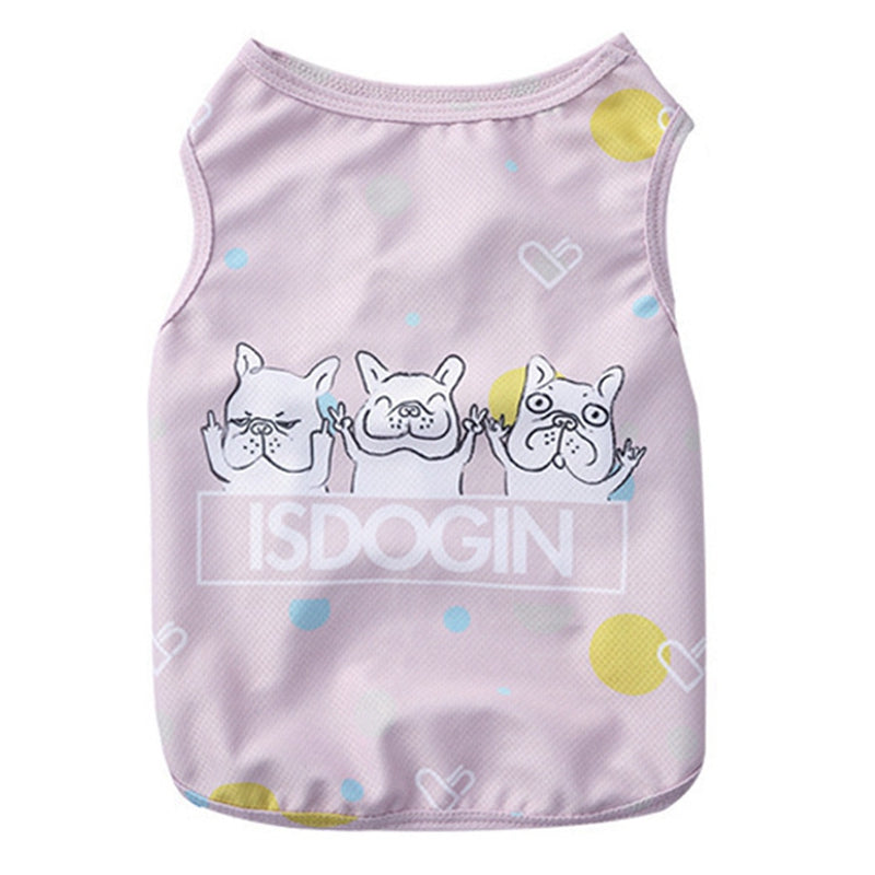 Pet dog summer cooling clothes