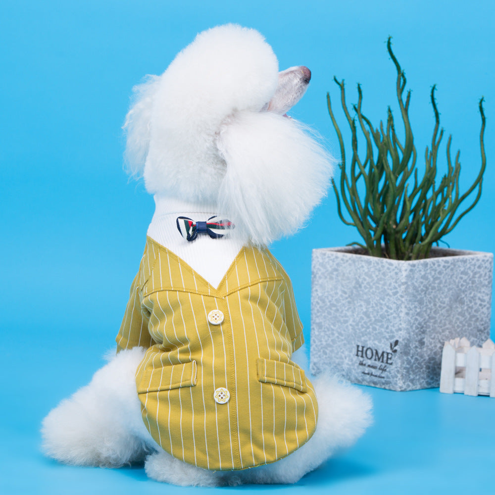 Cotton autumn and winter dog clothes