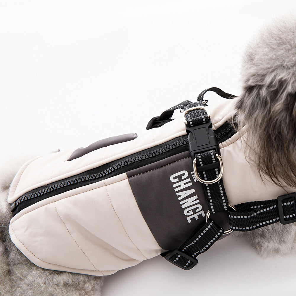 Pet Bears Dog Clothes Strap Traction