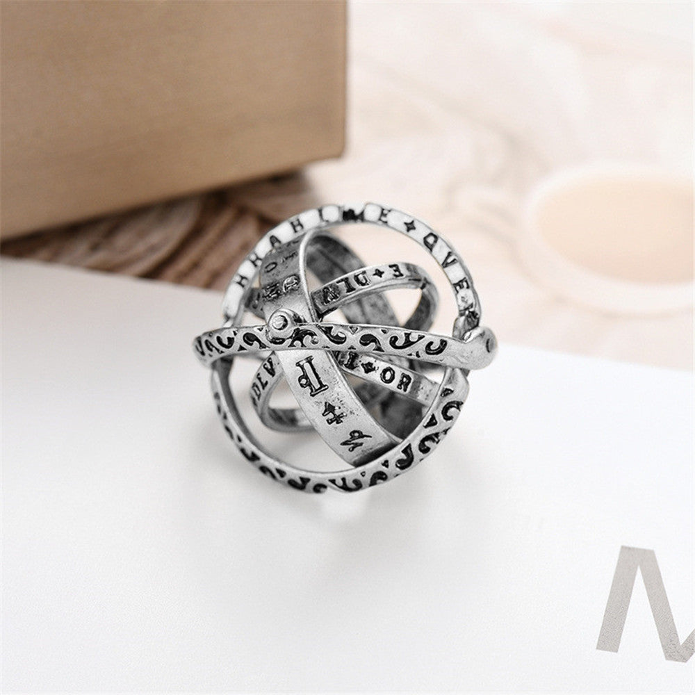 16th Century Flip Astronomical Ball Ring