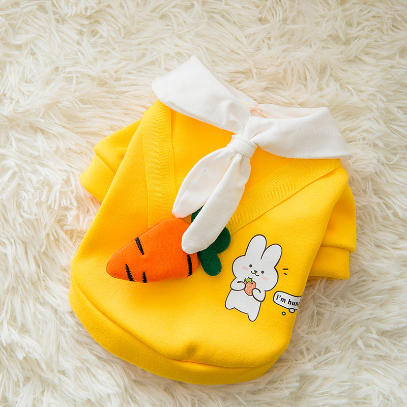 Fashion Cute Cartoon Pet Autumn And Winter Clothes