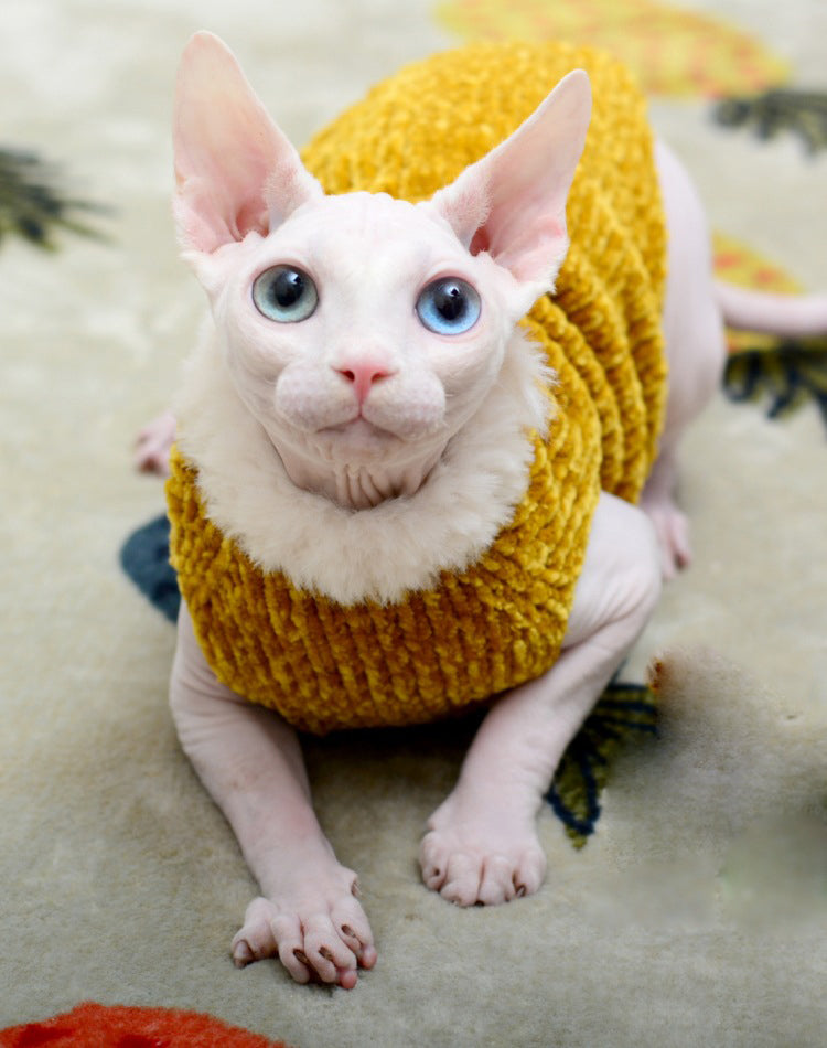 Handmade Sweater Imitation Mink Fur Warm Vest Autumn And Winter