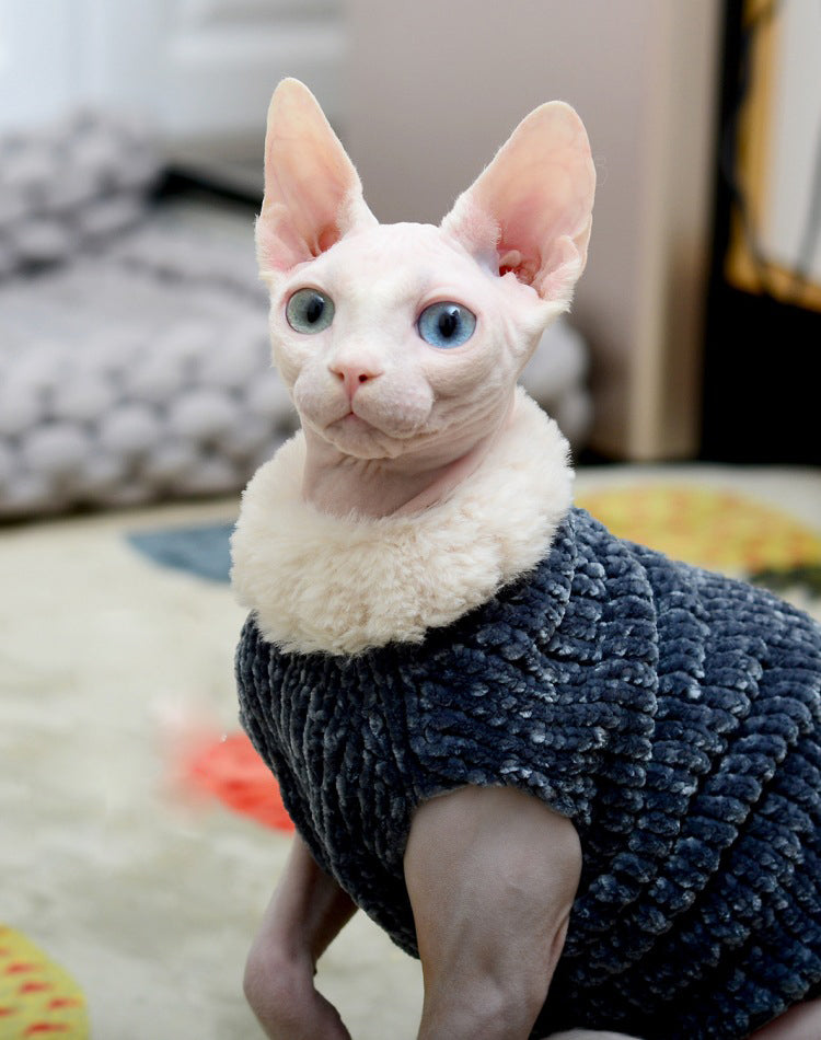Handmade Sweater Imitation Mink Fur Warm Vest Autumn And Winter
