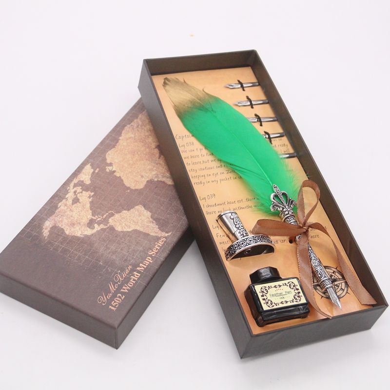European Style Retro Fountain Pen Set Teacher's Day Gift Pen