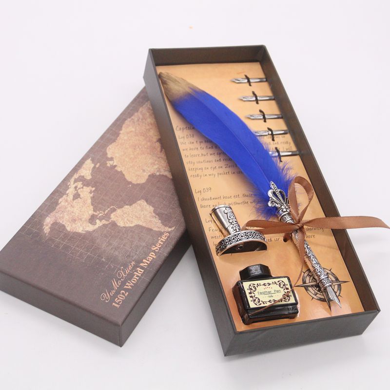 European Style Retro Fountain Pen Set Teacher's Day Gift Pen