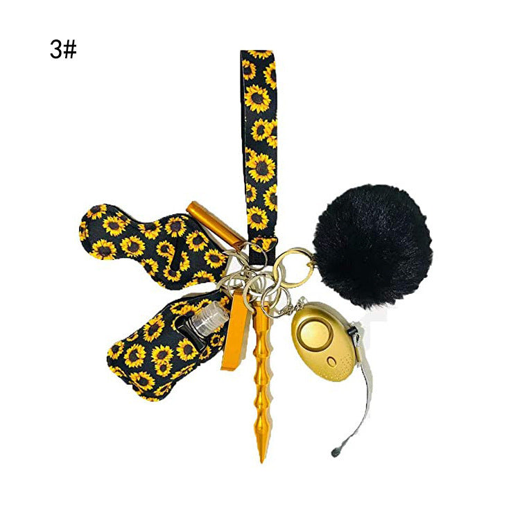 Cross-Mirror Wrist Keychain 9-Piece