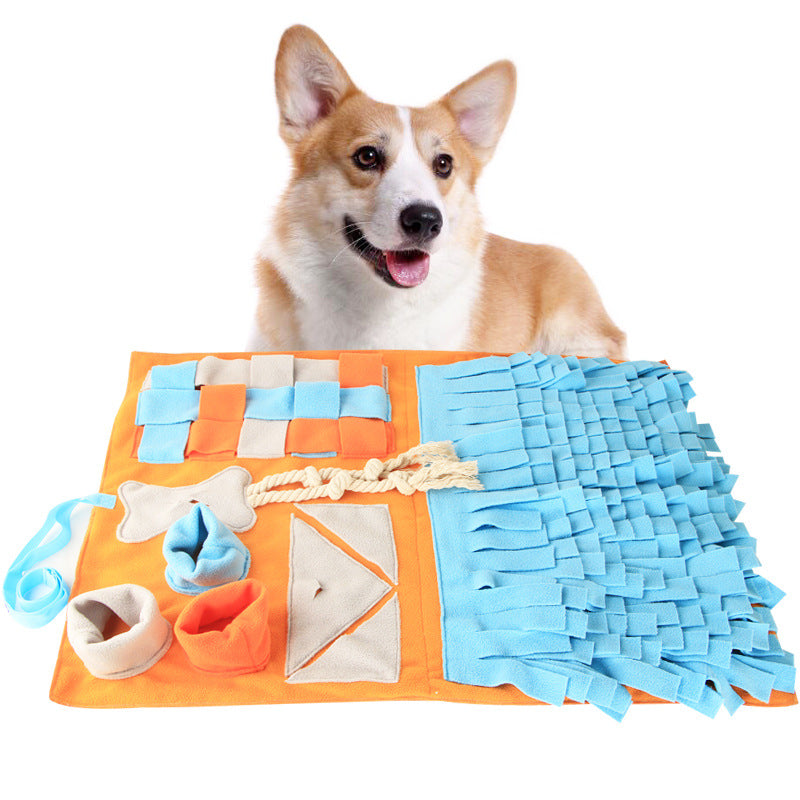 Dog Bite Resistance And Stress Relief Slow Food Training Game Blanket