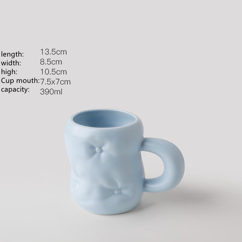 Fat Mug Home Office Coffee Lovers Water Cup Girl Teacher's Day Gift Gift Box