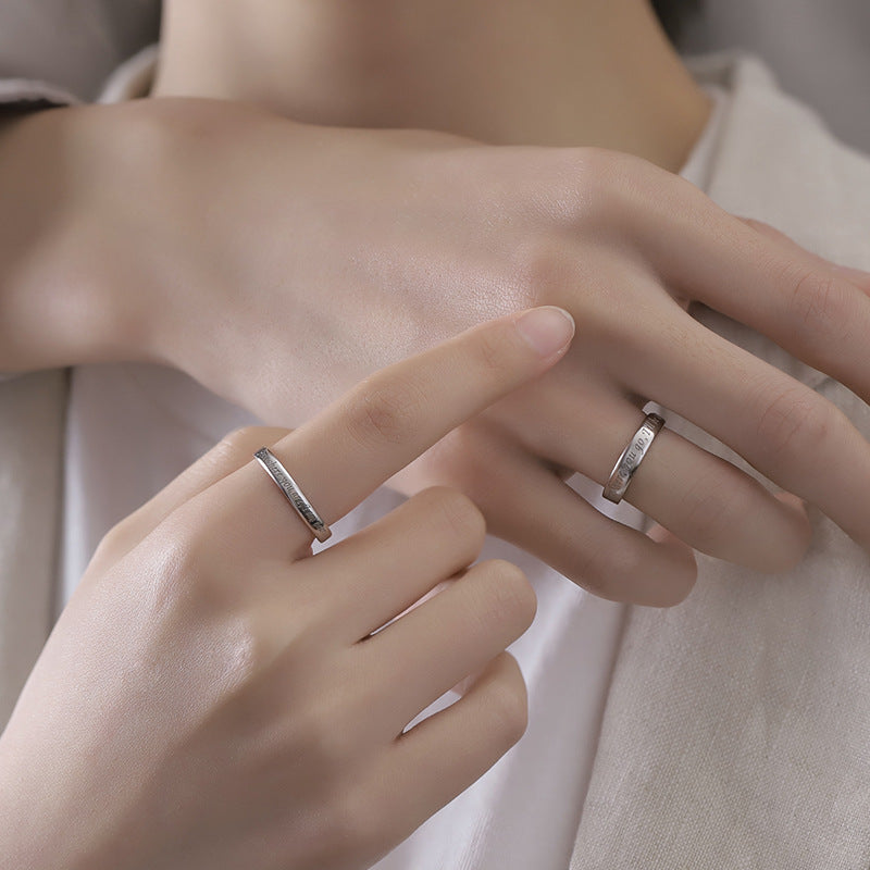 Men's And Women's Long-distance Love Valentine's Day Gift Ring