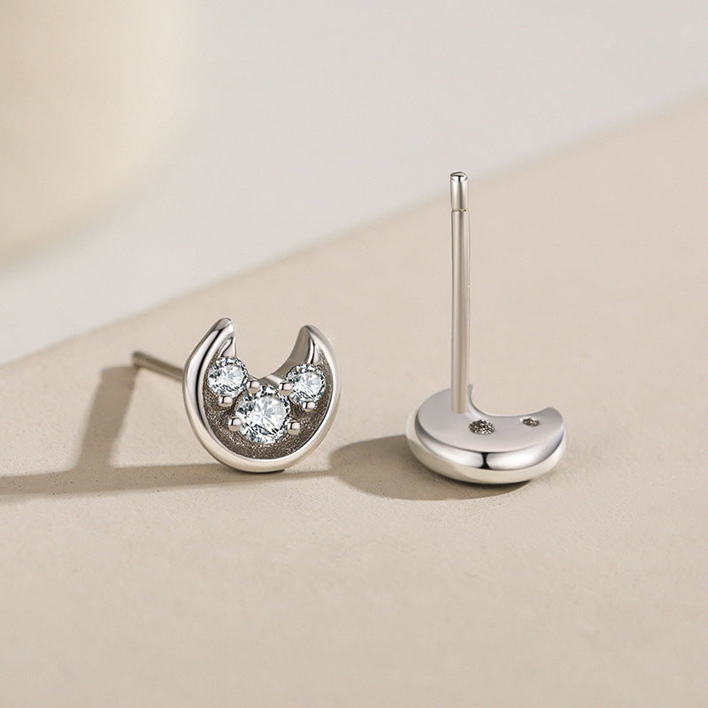 Romantic Xingyue Stud Earrings Female All-match Valentine's Day Gift