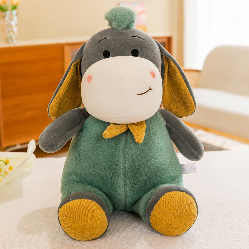 Creative And Cutesy Taro-flavored Donkey Plush Toy