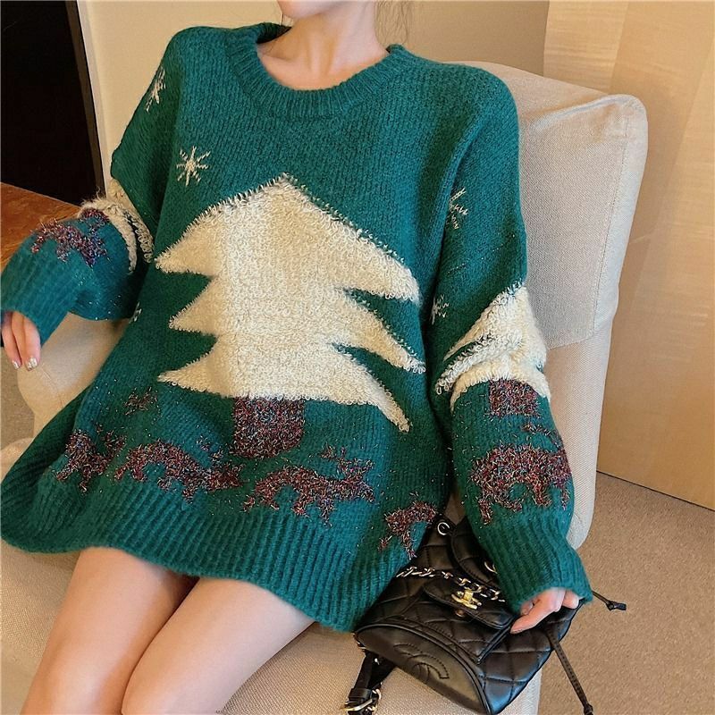 Women's Sweaters For Winter Christmas In Europe And America
