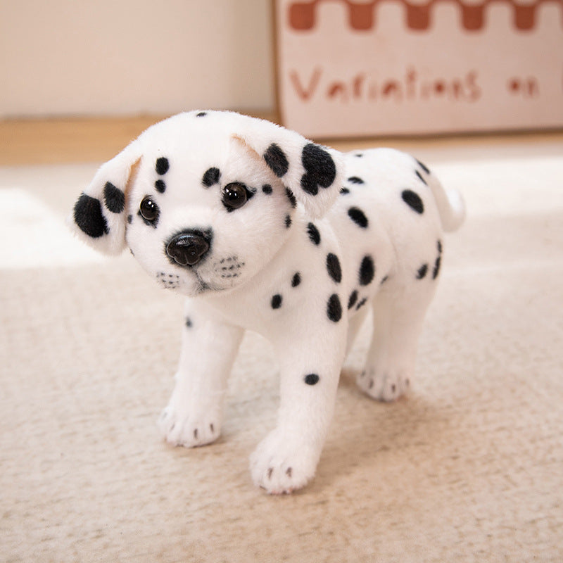 Simulation Puppy Doll Husky Spotty Dog Plush Children's Day Gift