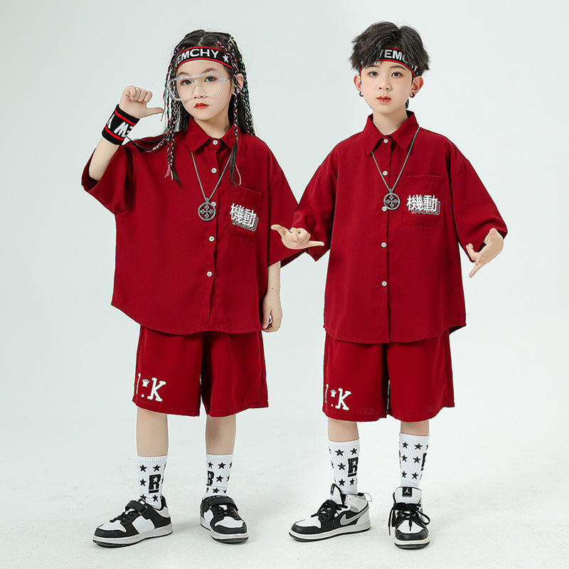 Children's Jazz Dance Runway Performance Costume Top