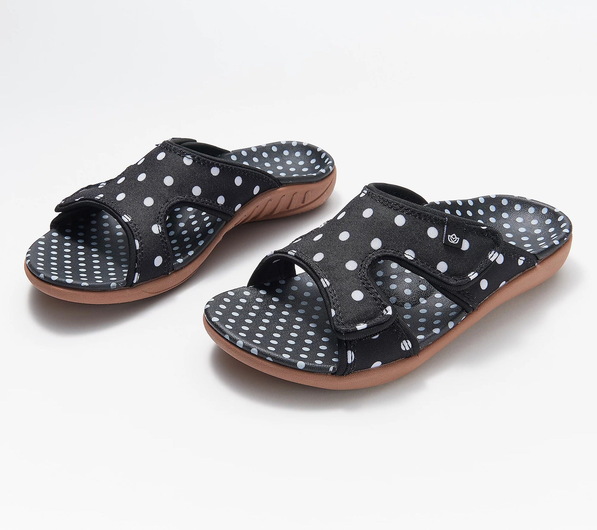 Ladies Flat Arch Velcro Outer Casual Beach Shoes