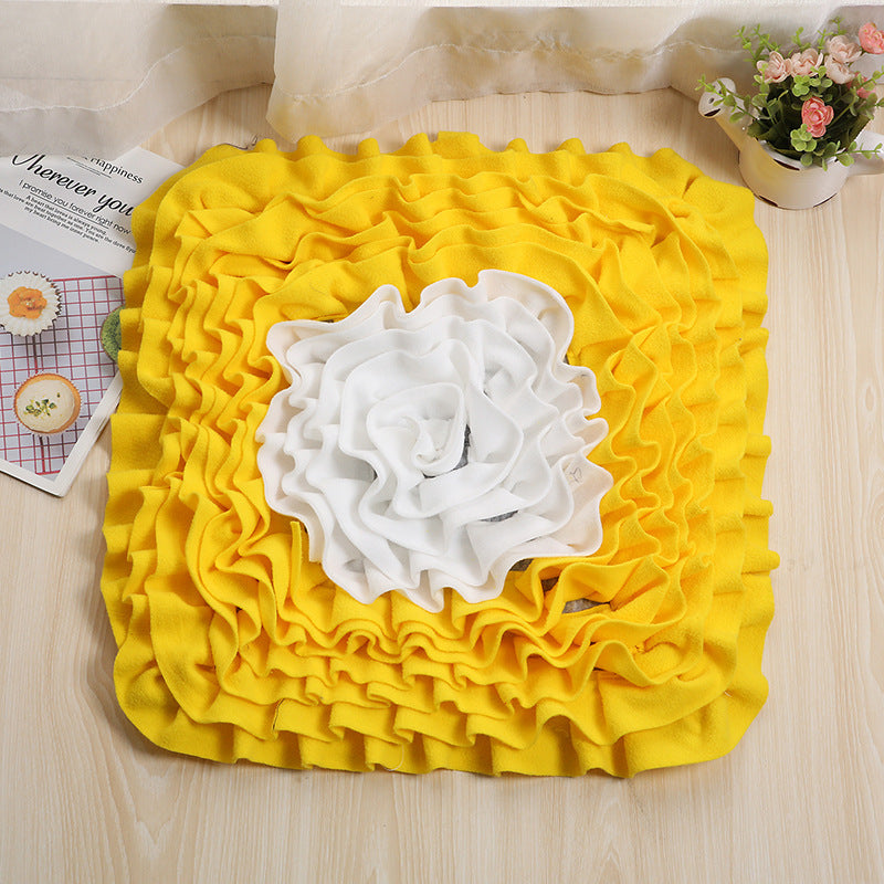 Pet sniffing mat bite resistant sniffing mat
