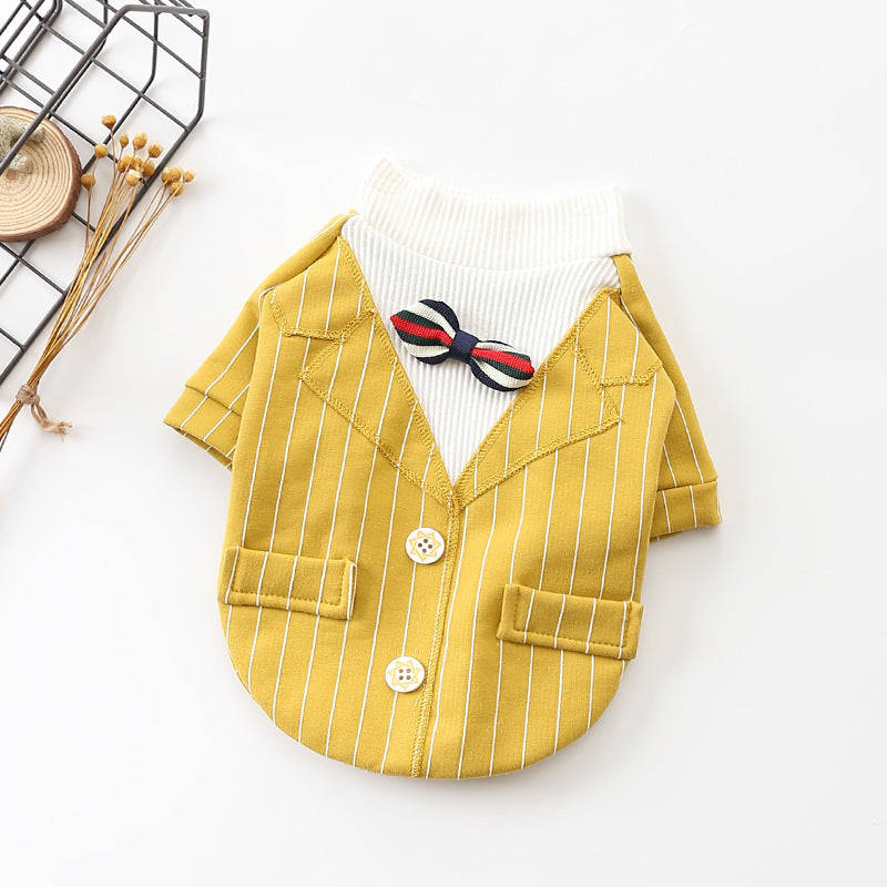 Cotton autumn and winter dog clothes