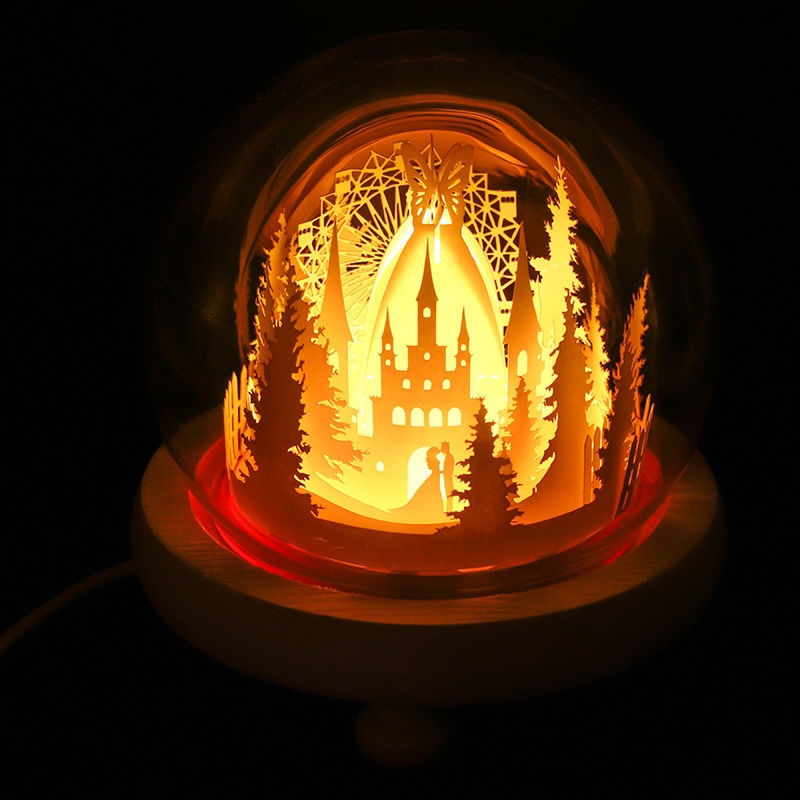Hand-made Three Dimensional Night Light