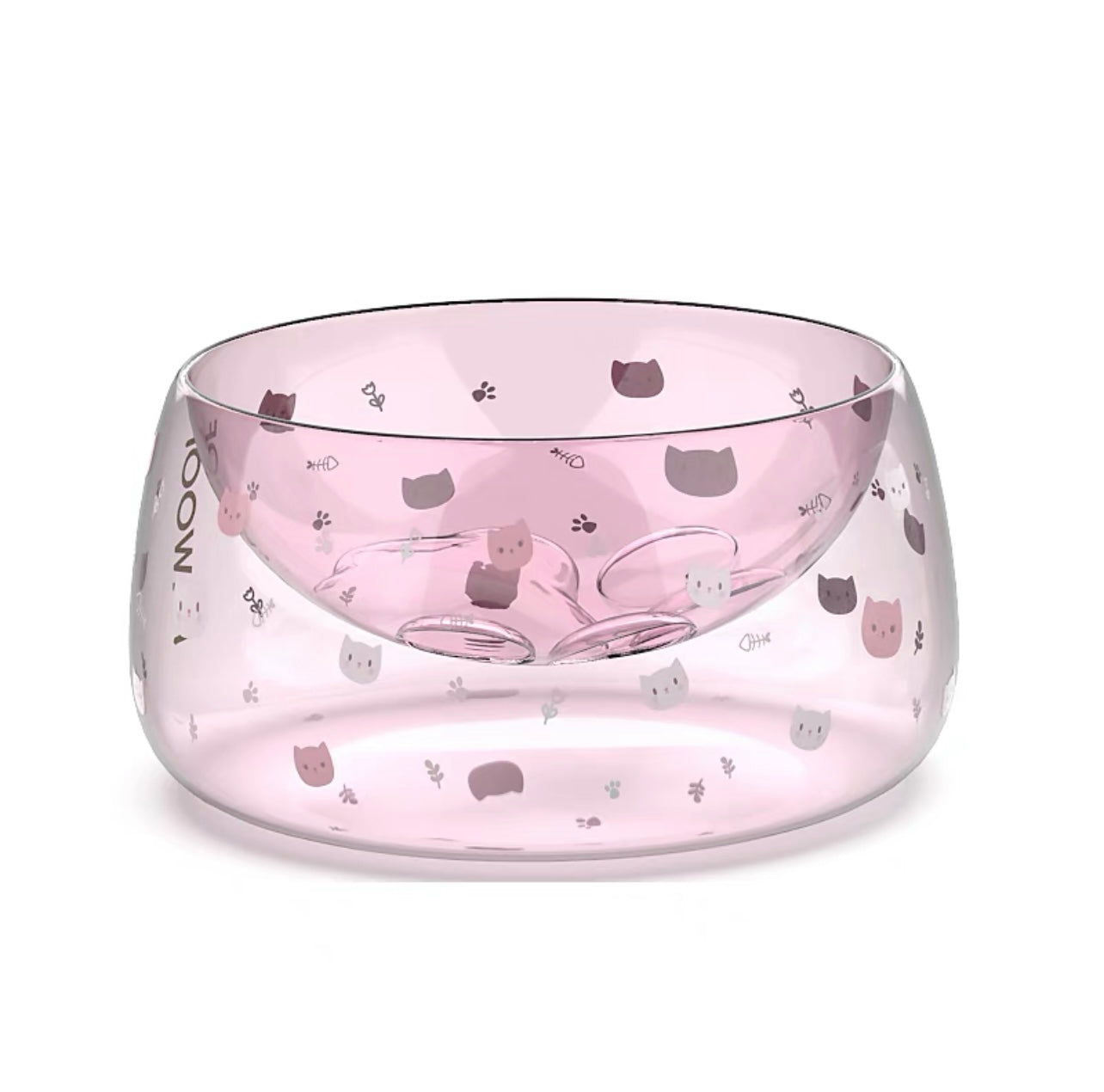 Home Creative Glass Cat's Claw Bowl