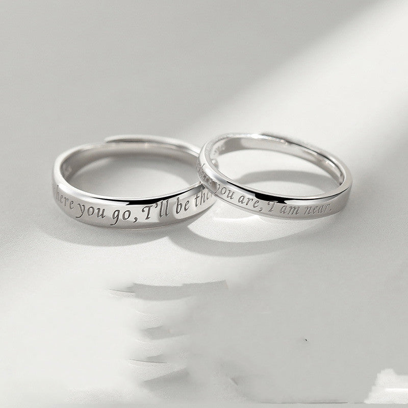 Men's And Women's Long-distance Love Valentine's Day Gift Ring