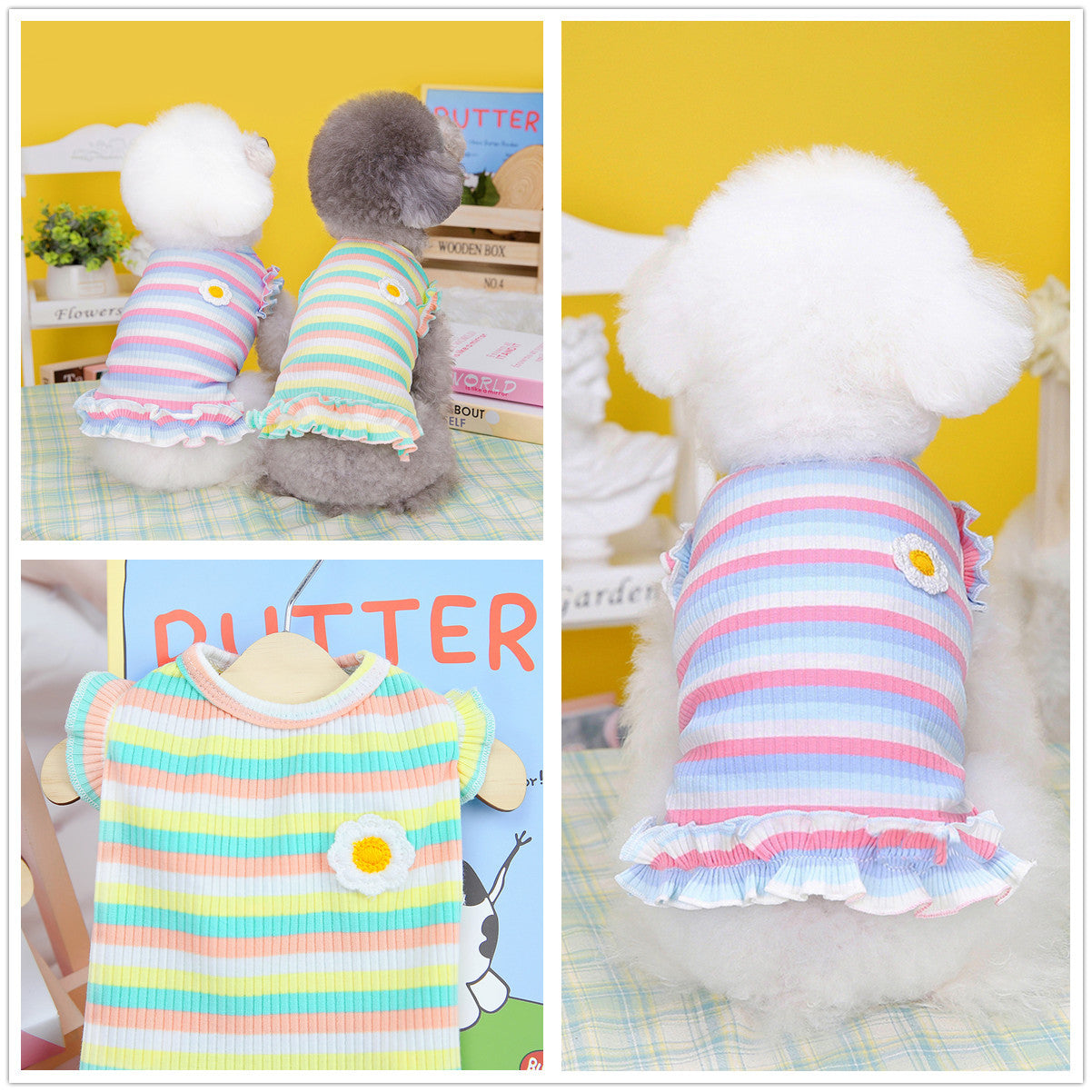 Summer Small Dog Casual Pet Clothing