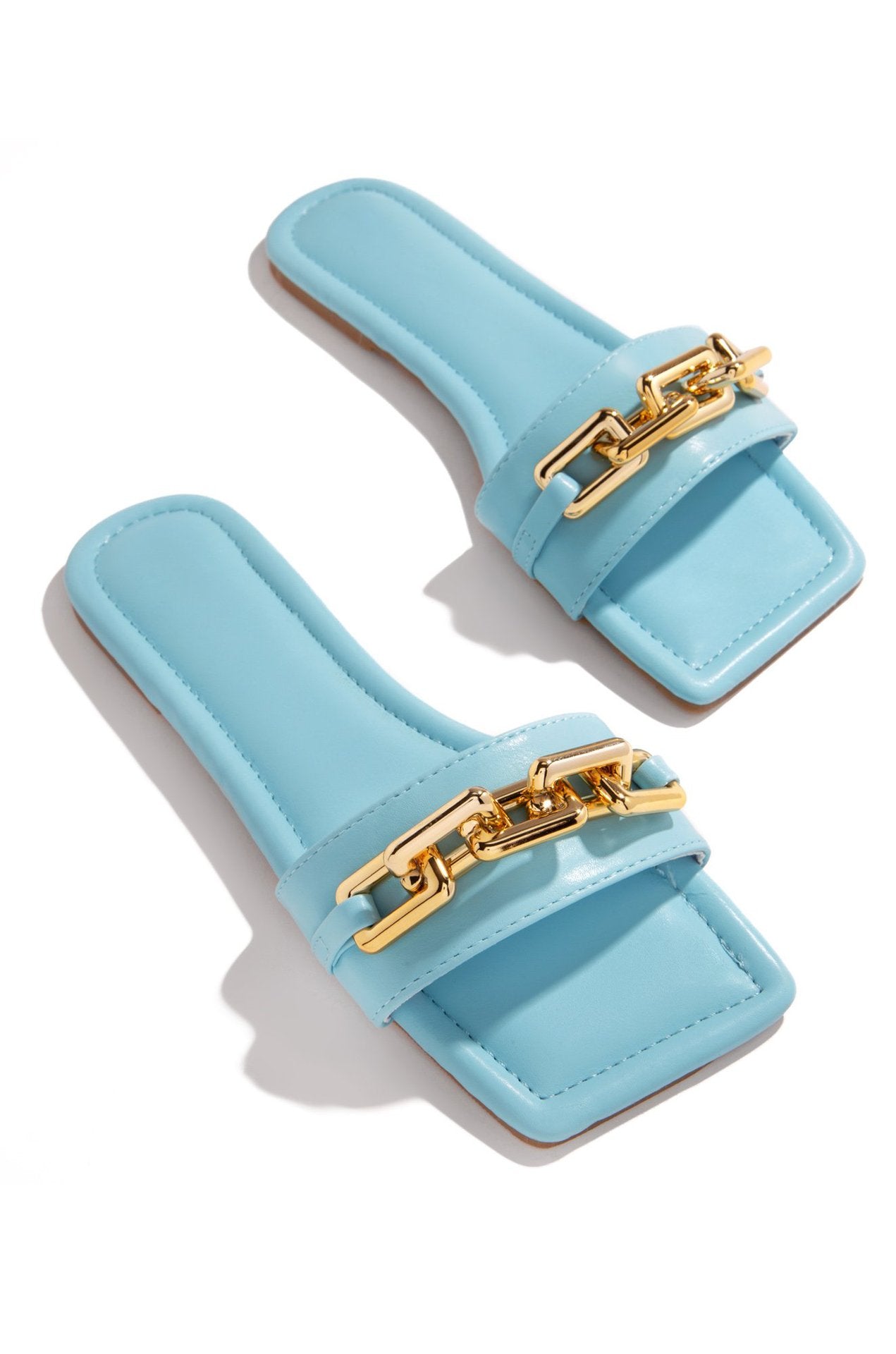 Cross Adult Women's Chain Flat Bottom Casual Sandals And Slippers