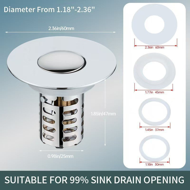Insect-proof, Odor-proof, And Clog-proof Universal Sink Filter Accessory