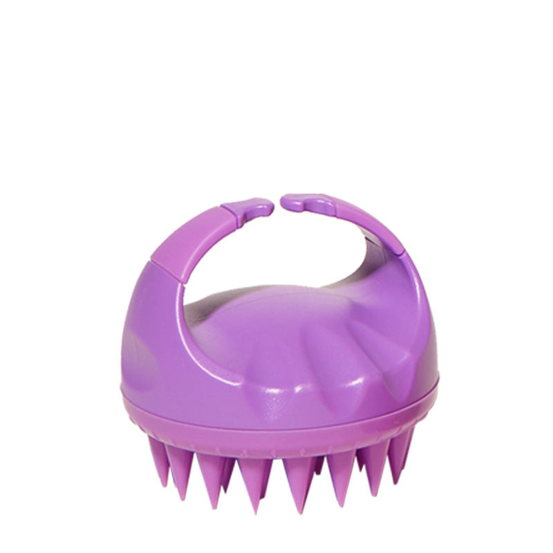 Factory Direct Sales Amazon Hot Sale Hand-held Silicone Shampoo Brush Massage Brush Shampoo Comb Bath Massage Tool