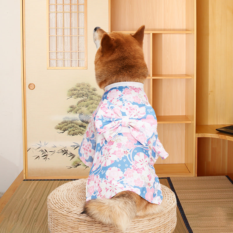 Shiba Inu Dog Clothes Thin Spring And Summer Kimono