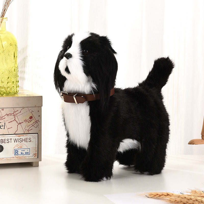 Simulation Dog That Walks Barks Wags Its Tail And Plays Musicelectric Plush Toy Dog Electronic Pet Dog With Motion-sensing Capabilities