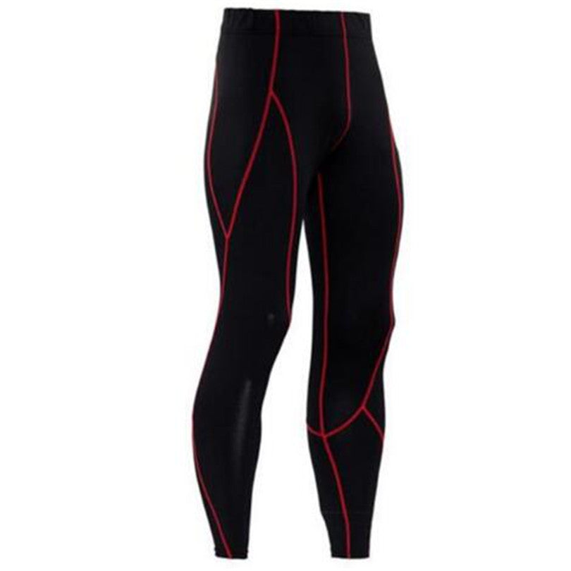 Summer Men's Blackout Compression Tight Fitting Pants
