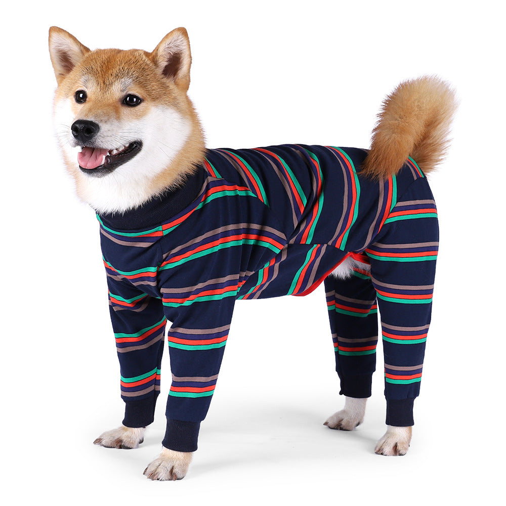 Fully Surrounded High-elastic Four-legged Dog Homewear