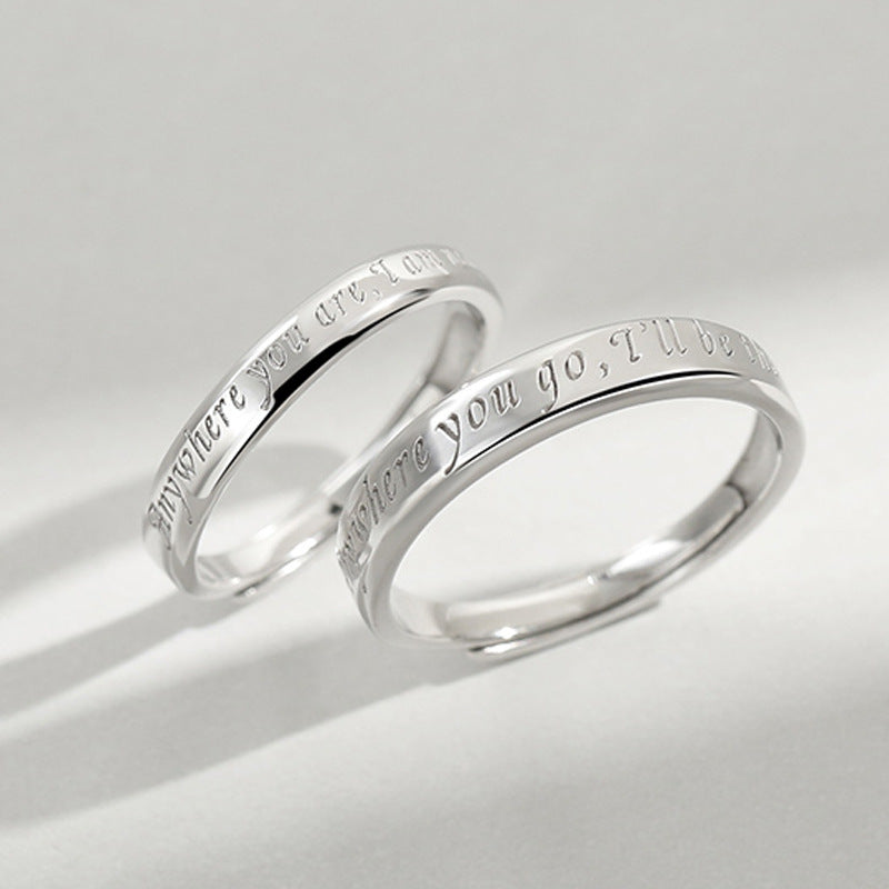 Men's And Women's Long-distance Love Valentine's Day Gift Ring
