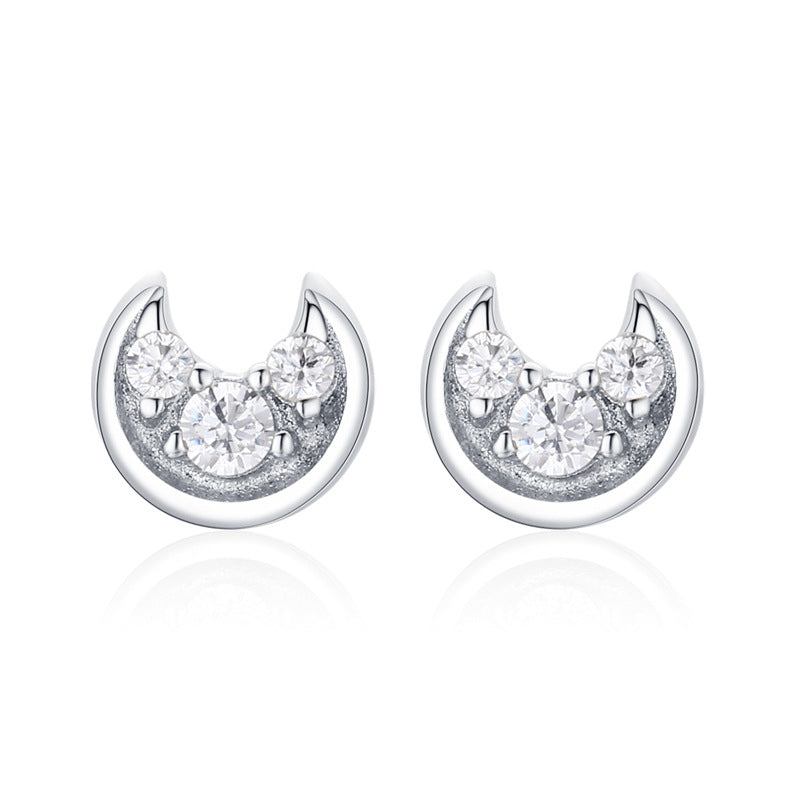 Romantic Xingyue Stud Earrings Female All-match Valentine's Day Gift
