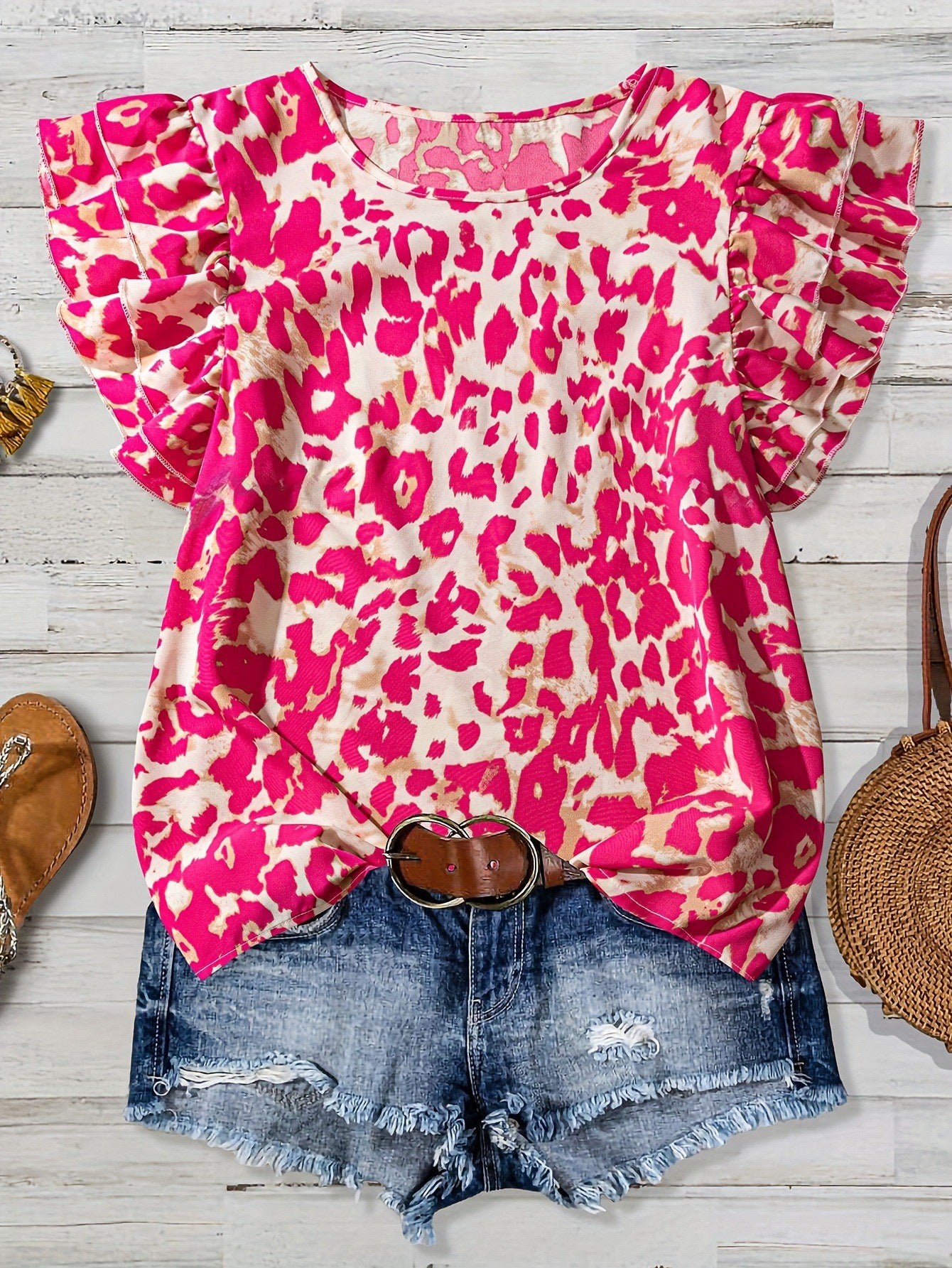 Women's Floral Print Casual Shirt Women's Summer