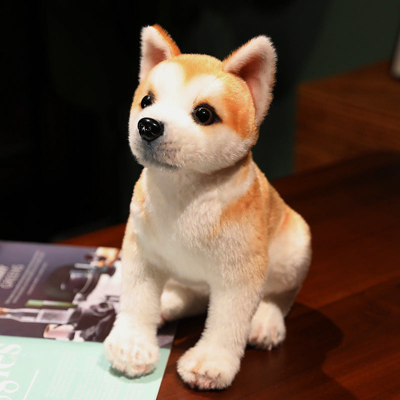 Simulation Puppy Doll Husky Spotty Dog Plush Children's Day Gift